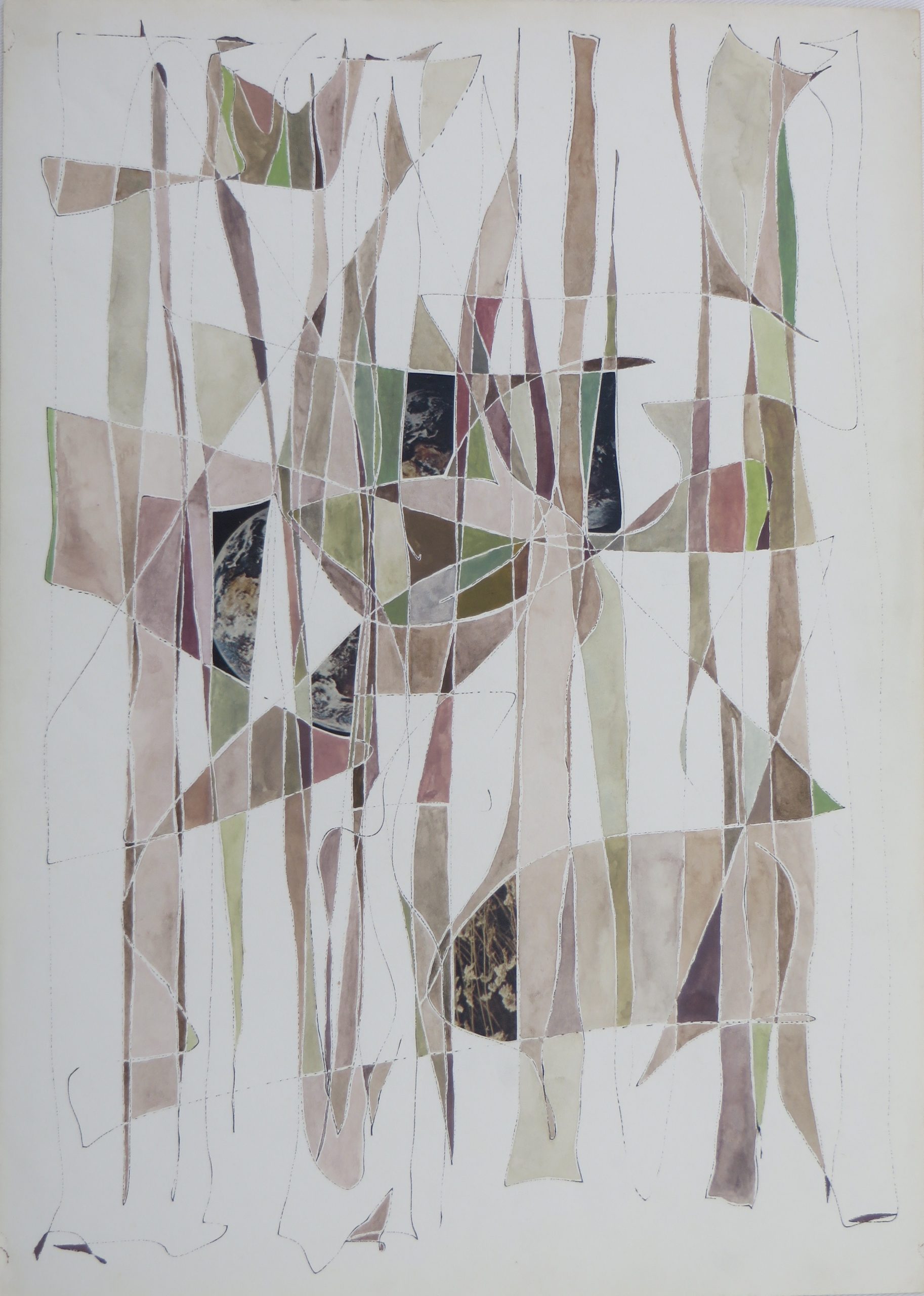 COLLAGE & ABSTRACT (1972-1974) – Art by Tim Nicholson